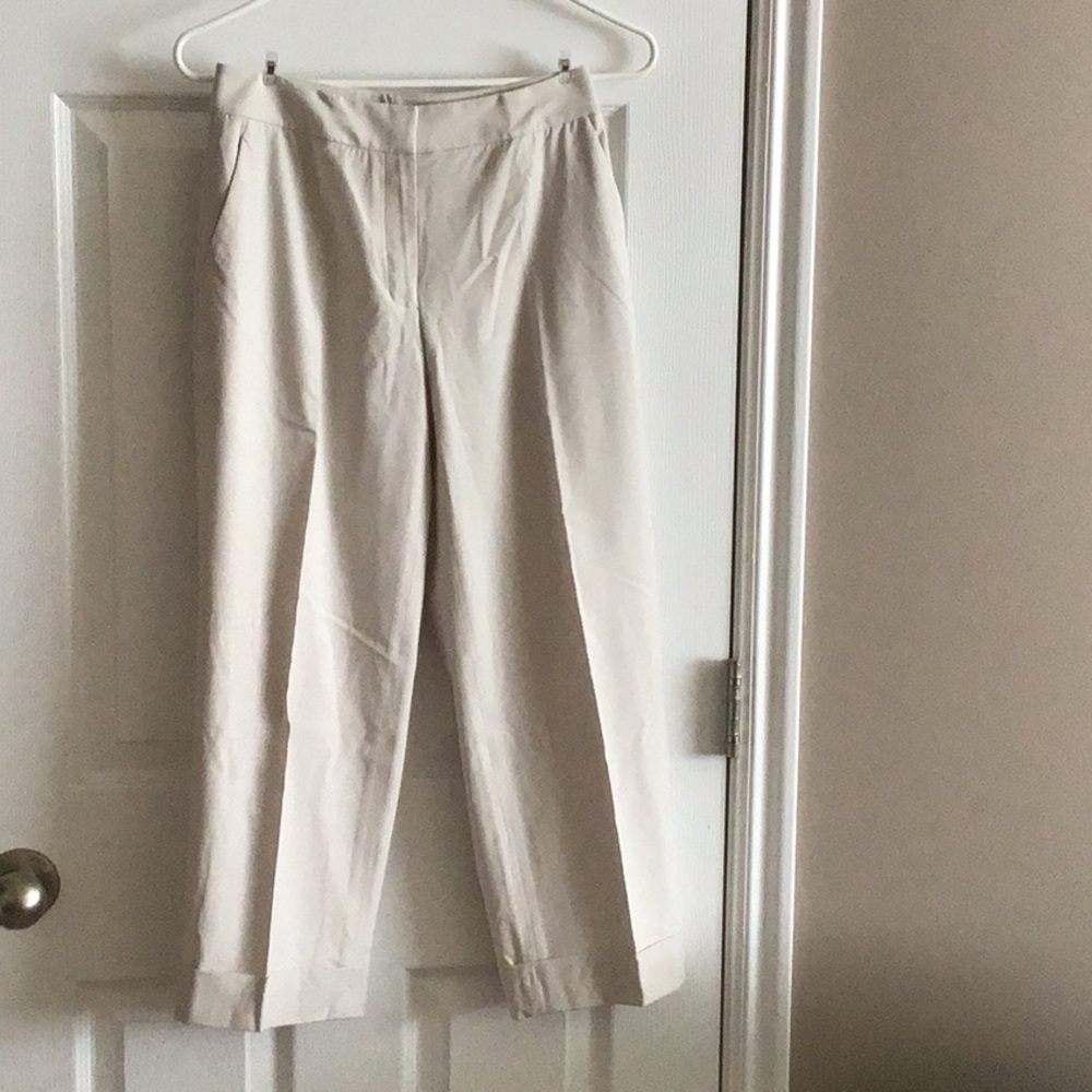 Cuffed ankle pant